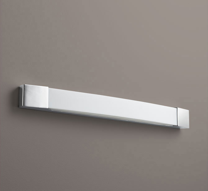 Barre d’éclairage de salle de bain 2 lumières del Alivia, Bronze huilé