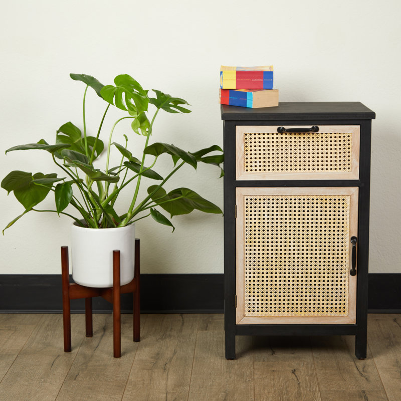 Table de bout avec rangement de 31,7 po de hauteur Ambrozie