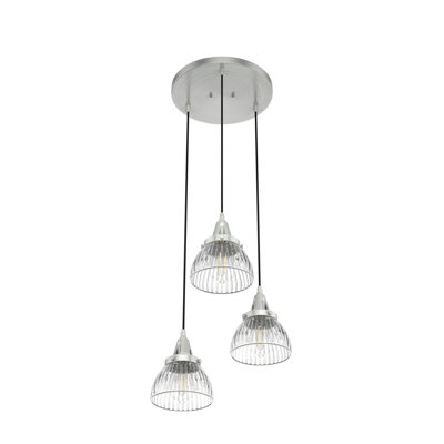 Cypress Grove 3 Light Round Cluster Pendant