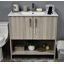 Ensemble de meuble-lavabo simple 30 po Nhyira Anjeli Cabo-374284525