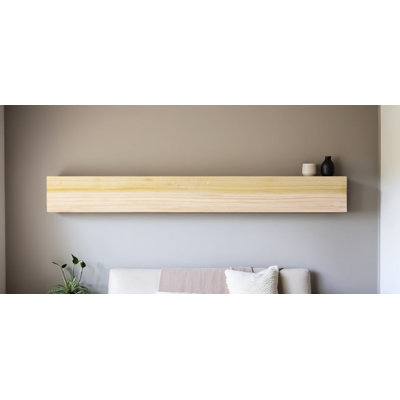 Rayne Poplar Floating Shelves