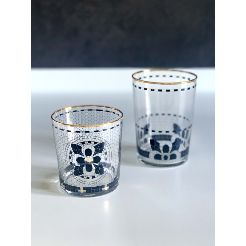 Rosas 380ml Handmade Glass Set