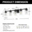 Luminaire industriel à 5 lumières Modern-165311642