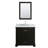Deborah 36'' Single Bathroom Vanity with Marble Top with Mirror-40065102-61125978