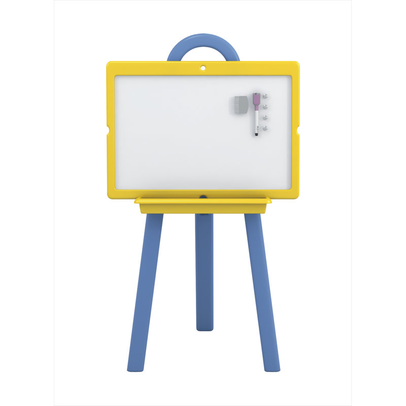 Chevalet pliable 2 en 1, Jaune