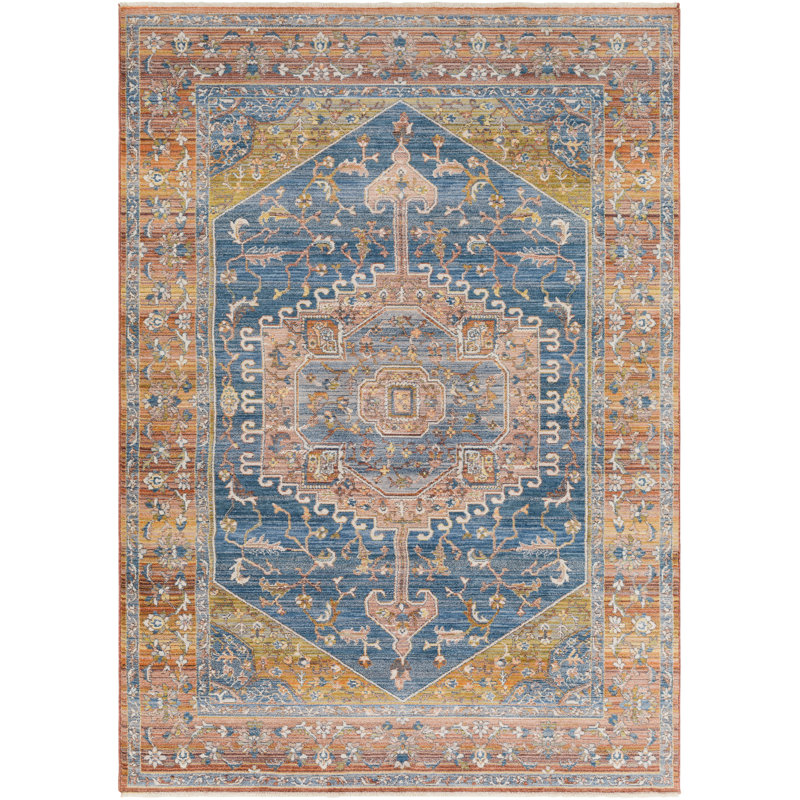 Aderholt Oriental Indoor Rug, Rectangle 8'10" x 13'