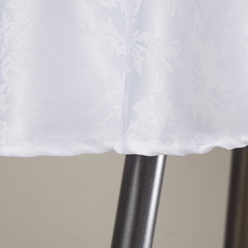 Wiesner Tablecloth, White, 60" W x 140" L