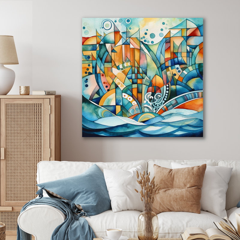Décoration murale en métal, H 23 po x l 23 po x P 1 po
