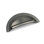 Gunmetal Cup Handle & Coordinating Knobs
