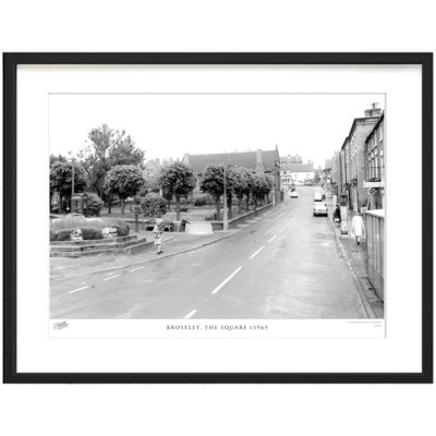 Broseley, The Square C1965 by Francis Frith - Single Picture Frame Print
