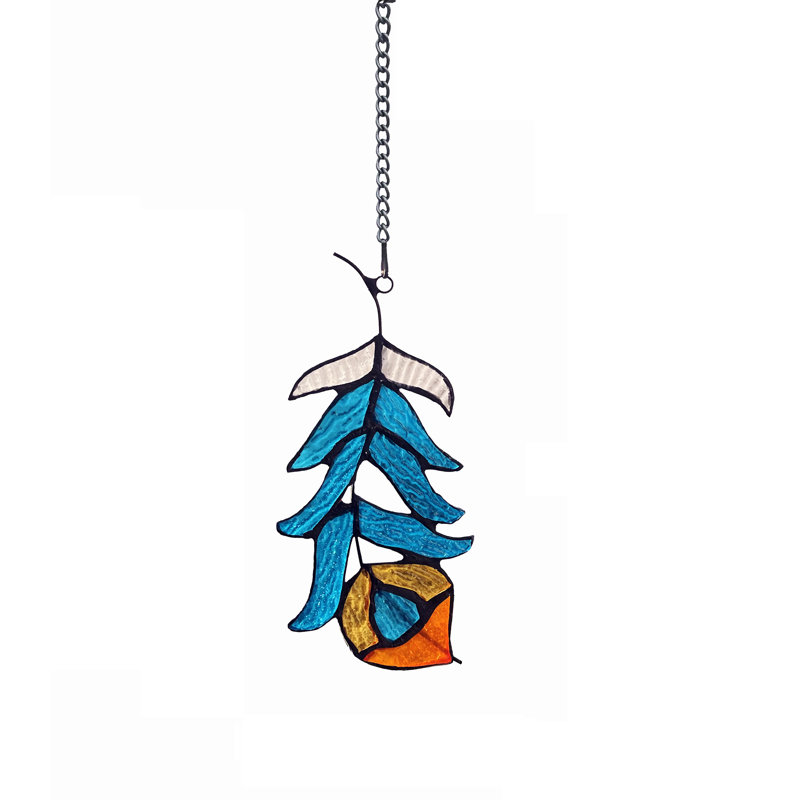 Novelty & Humor Window Panel, Blue