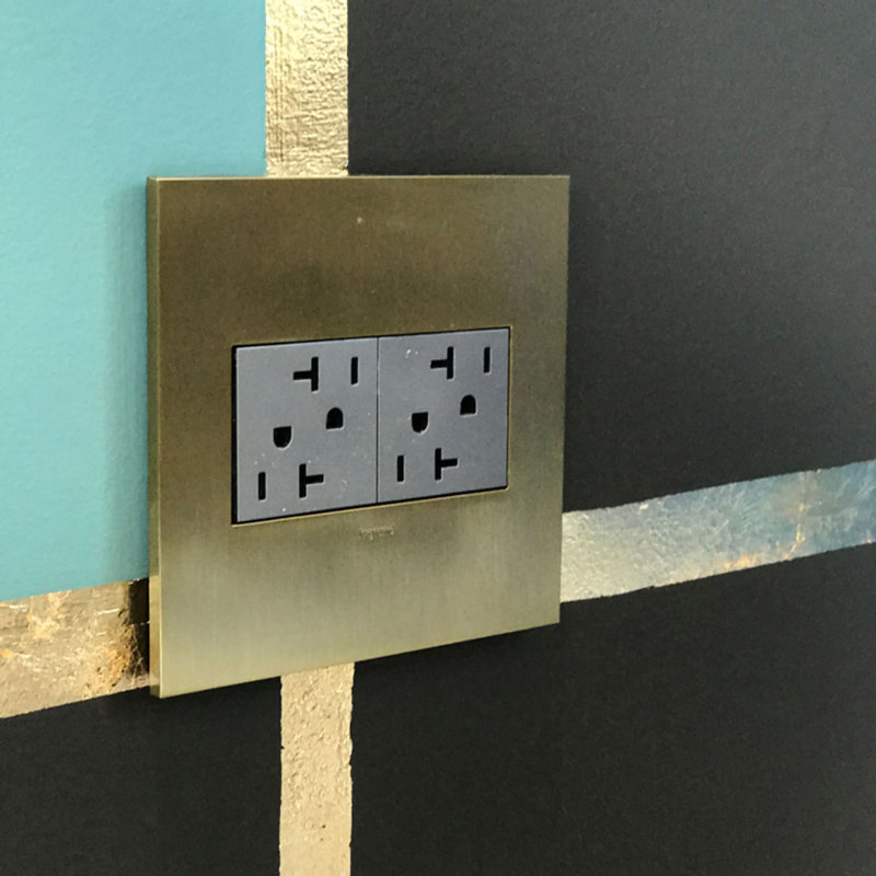 Adorne® 20 -Amp Tamper Resistant Duplex Outlet, White