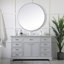 Ensemble de meuble-lavabo simple 60 po Hermes-654709554