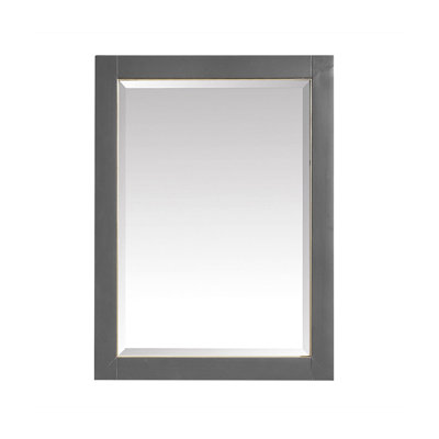 Mason Rectangle Solid Wood Beveled Mirror