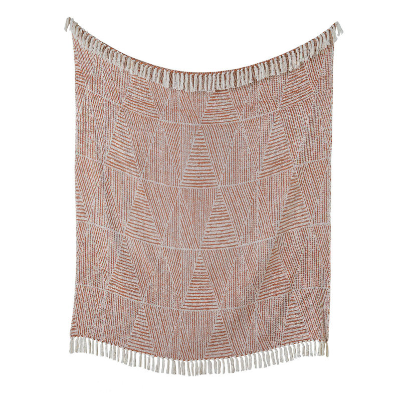 World Menagerie Throw, Terracotta