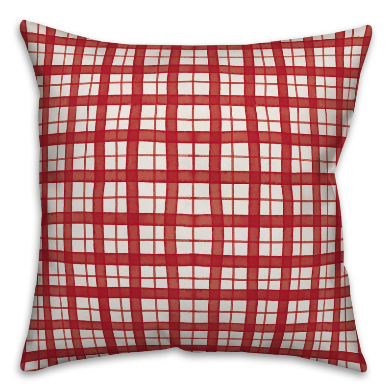  Housse de coussin d'extérieur carré et insert, 16 po x 1 po, polyester