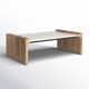 Cecila Genuine Marble Single Coffee Table