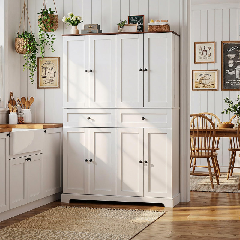 Garde-manger 71 po avec 8 portes et 2 tiroirs