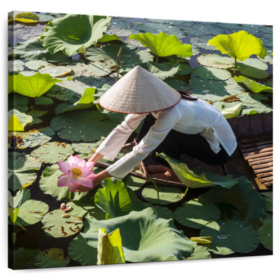Leisha Vietnam Lotus Picking