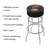 Swivel Upholstered Counter Stool with Metal Frame
