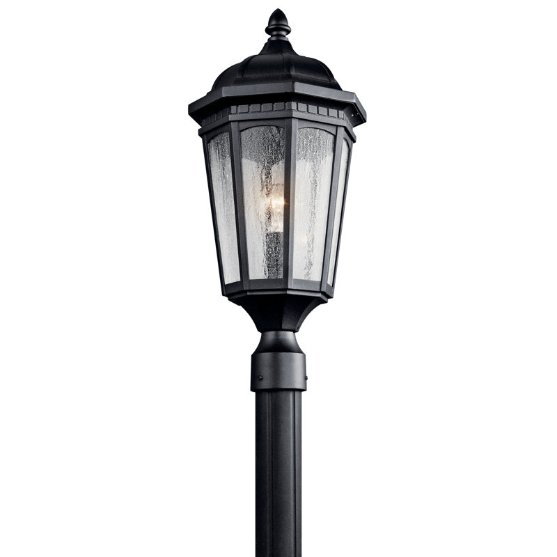 Flinders Seeded Lantern Head, Textured Black