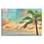 «Columbia Palm Sunset» par Mark A Paulda, art en verre acrylique Wal-1260646297