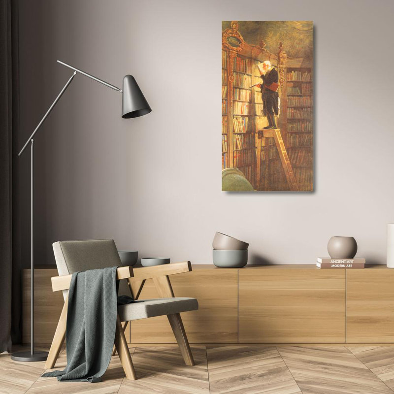 Rat de bibliothèque, H 24 po x l 13 po