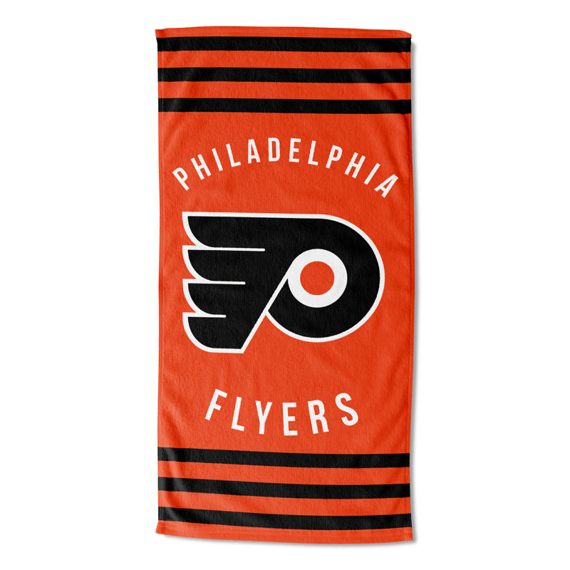 Cotton Blend Lightweight Beach Towel, Philadelphia Flyers