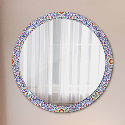 Huldar Glass Flat Wall Mirror
