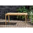 Anautica 6 - Person Wood Patio Dining Set with Rectangular Table