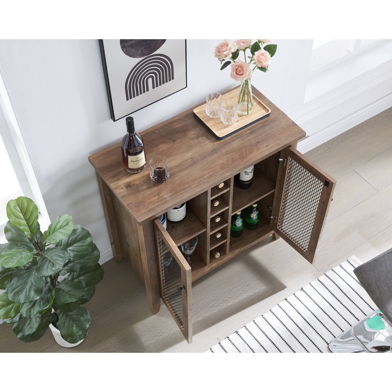 Armoire bar, Bois de grange récupéré