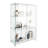 Modern Glass Display Cabinet With LED Lights-1655859470