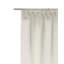 Peck Slot Top Semi Sheer Single Curtain-46522297