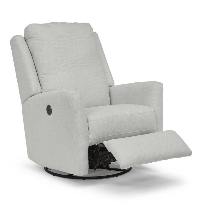 Power Swivel Glider Recliner, Tusk