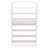 25.59" Width  White Shoe Rack