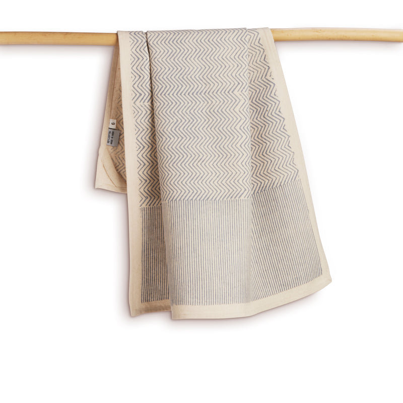 Linge à vaisselle, Bleu