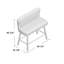 Banc rembourré Isobel-21189045