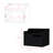 Floating Nightstand Chester, Bedroom, Black-262135121