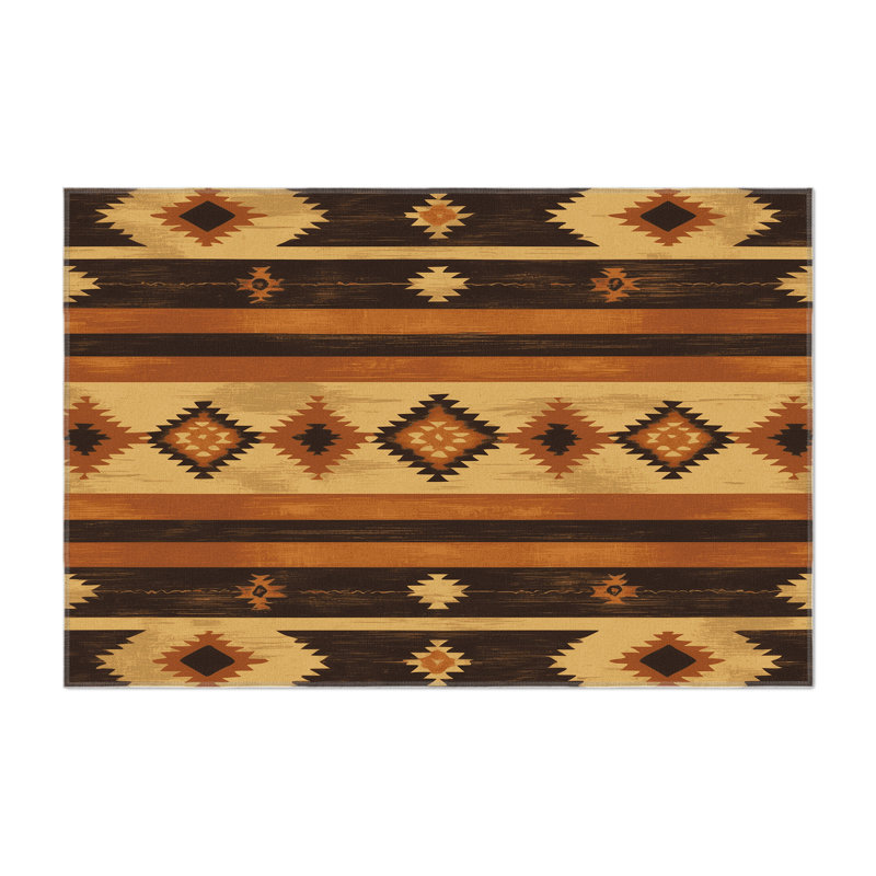 Tapis intérieur et extérieur Western Winds, Rectangle 1 pi 6 po x 2 pi 6 po