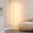 Adjustable Height Dimmable LED Corner Floor Lamp with Remote Control-401974191-390656149