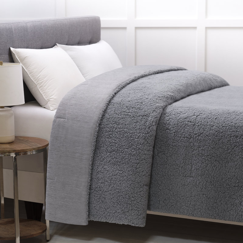 Cooling/ Reversible Sherpa Blanket, Queen