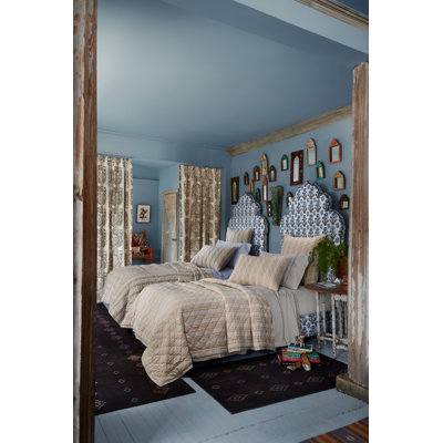 Darika Indigo - Twin Quilt