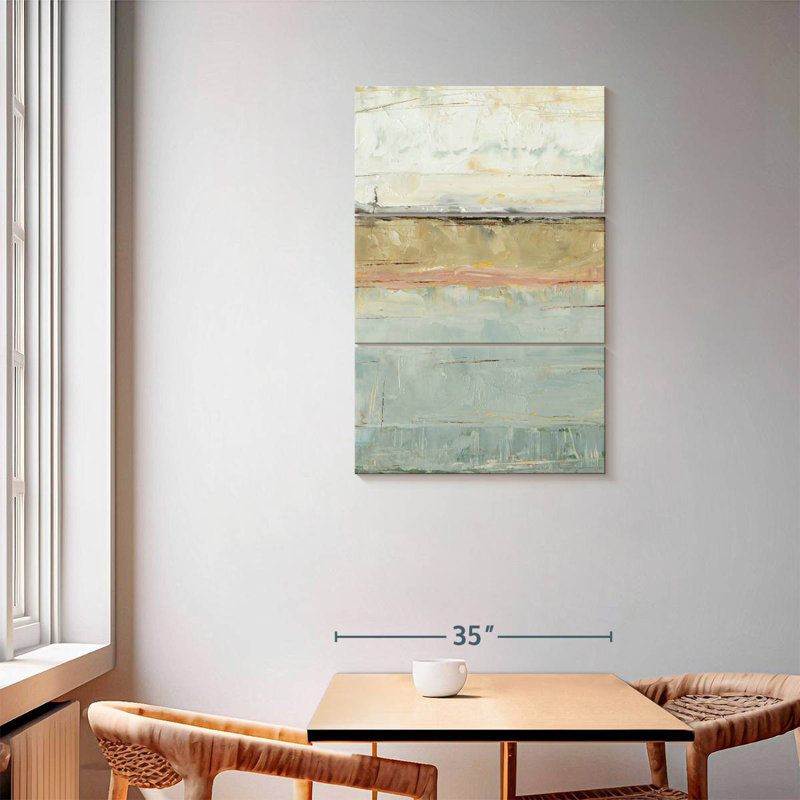 Avery Pastel Horizon I, 57" H x 36" W