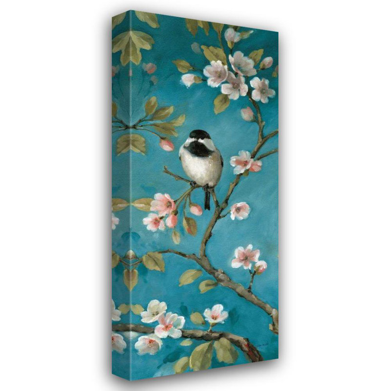 Lark Manor ™, œuvre d'art sur toile tendue de la galerie Lisa: Blossom IV, H 48 po x l 22 po