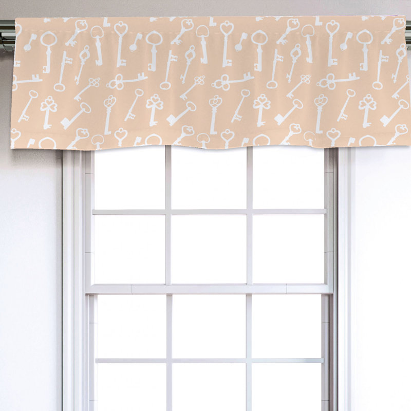 Sateen Ruffled Window Valance
