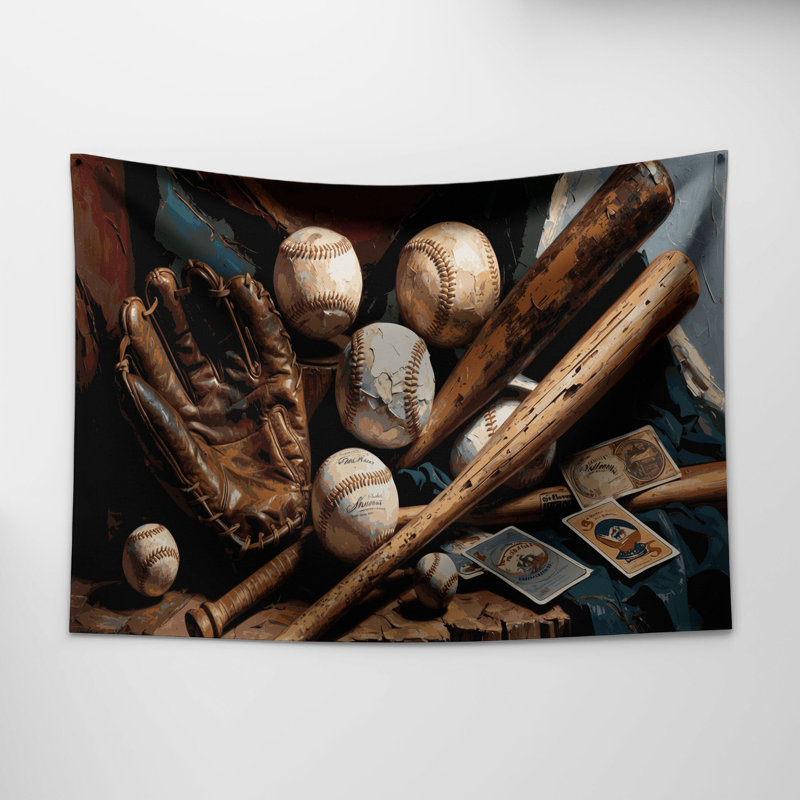 Tapisserie murale Sports, 88 po x 104 po
