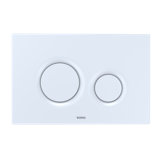 Dual Round Push Button Plate