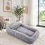 Lit pour chien humain, canapé paresseux, convertible réglable à 5 positions-687089381