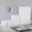 Tayce 4 Piece Bedroom Set (2 Drawer Bedside Chest X2, 5 Drawer Chest, 3 Door Wardrobe)-911536583