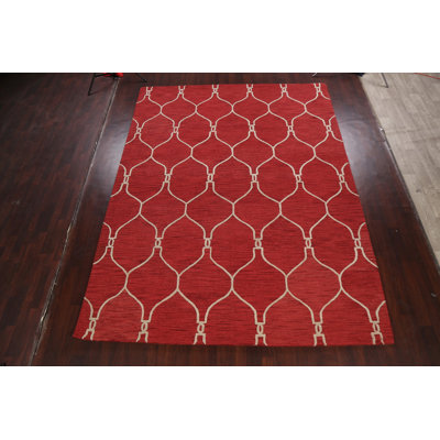 Sankertown Wool Geometric Indoor Rug
